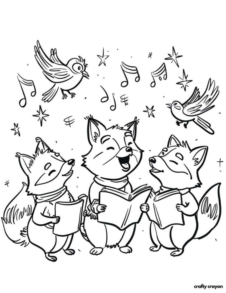 Singing christmas animals
