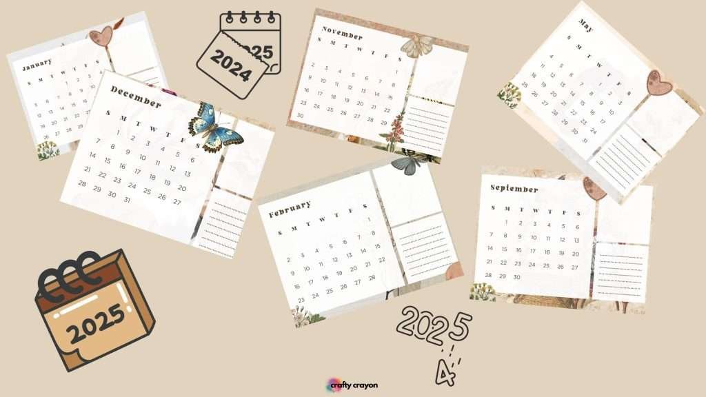 2025 Calendar Printable