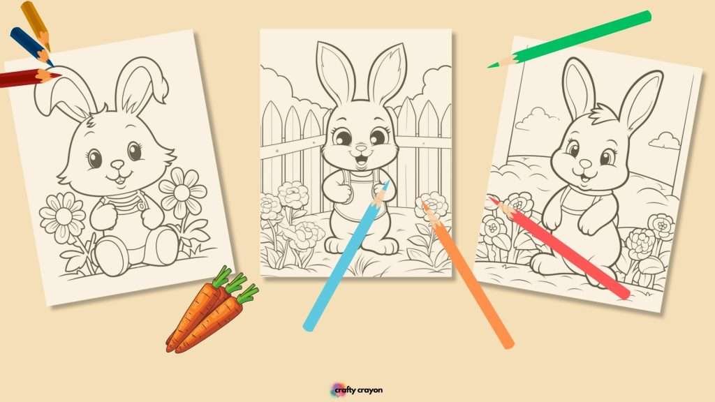 Bunny Pattern Coloring Bunny Coloring Pages (Free PDF Printables)