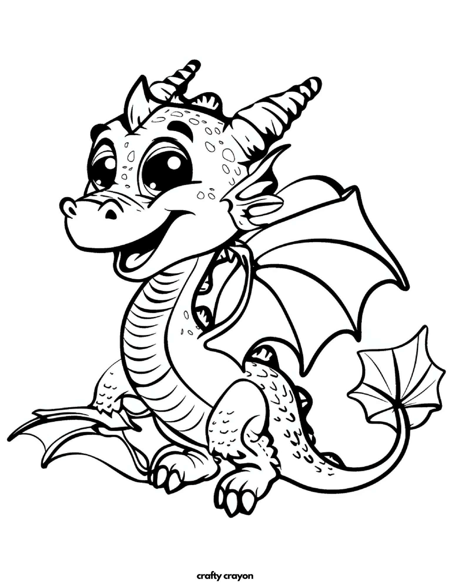 Charming Baby Dragon