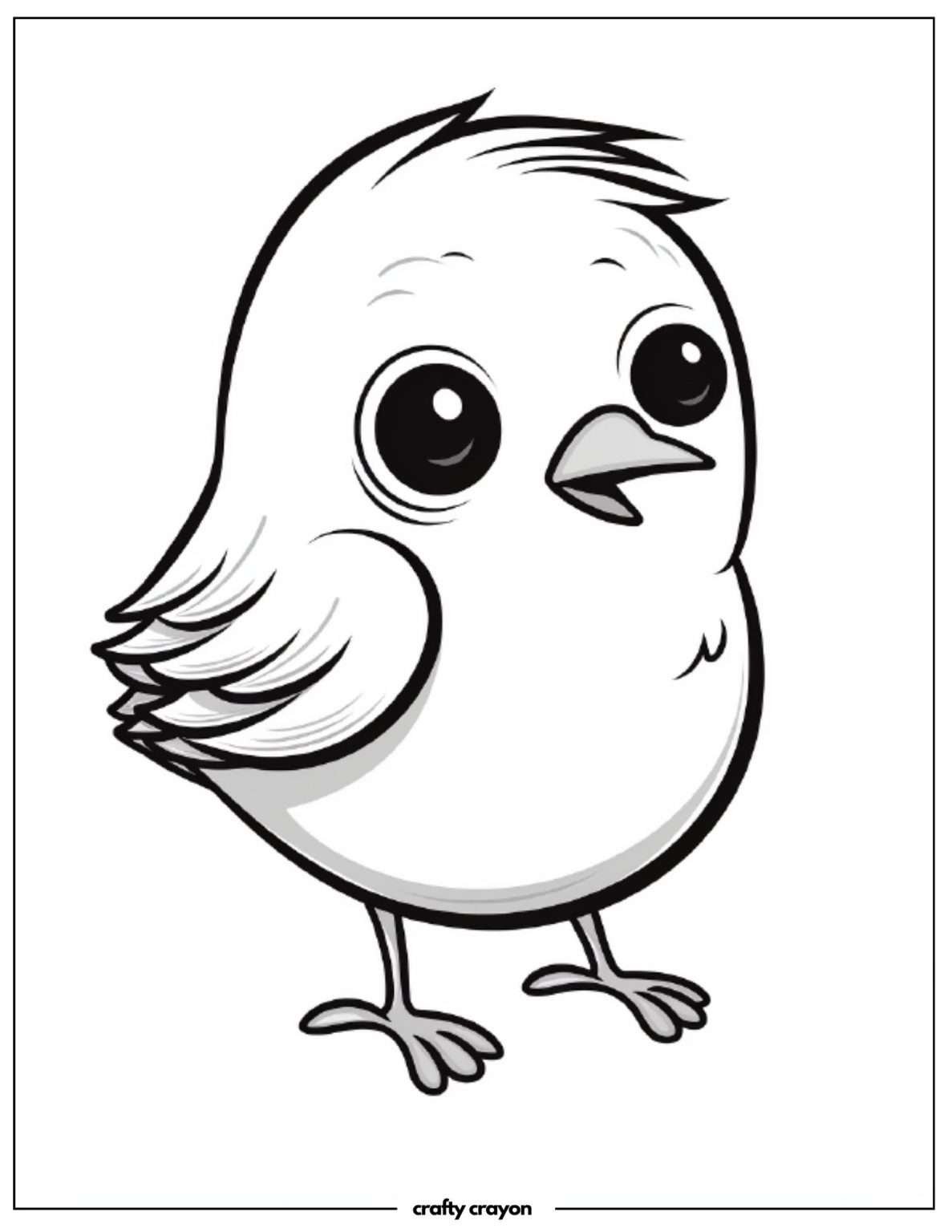 20 Beautiful Bird Coloring Pages For Kids And Adults (Free PDF Printables)