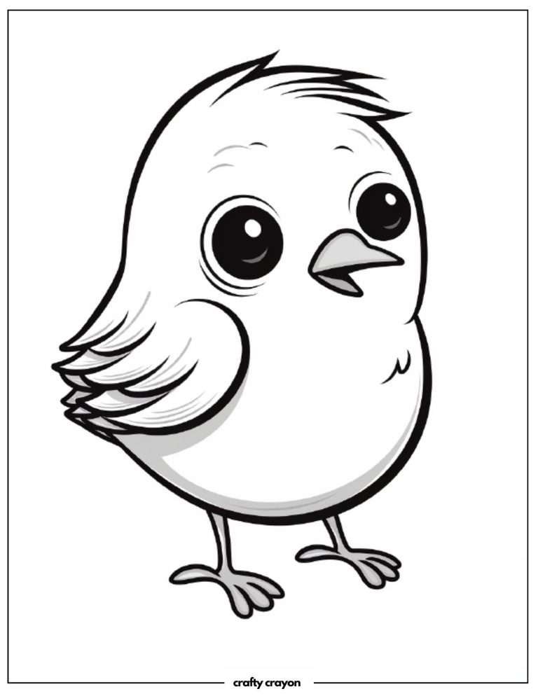20 Beautiful Bird Coloring Pages For Kids And Adults (Free PDF Printables)