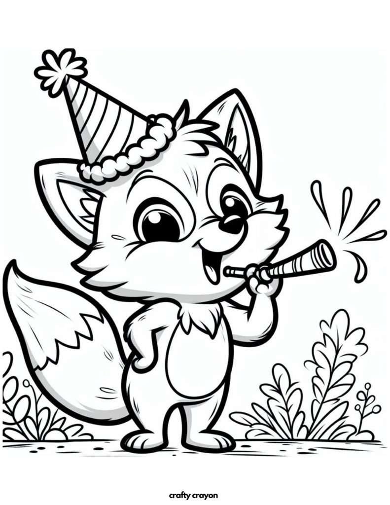 20 Fox Coloring Pages (Free PDF Printables)