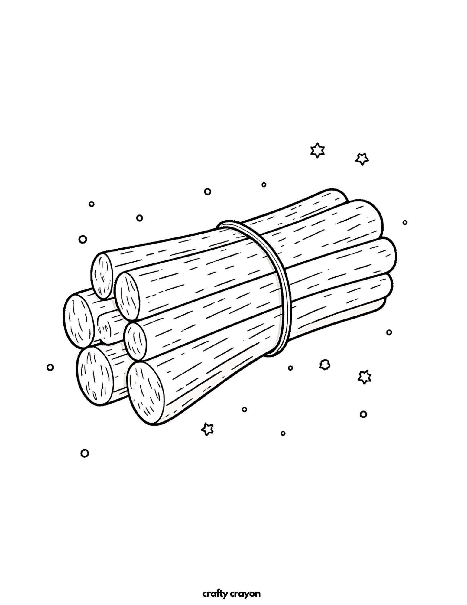 Firewood Bundle For Winter