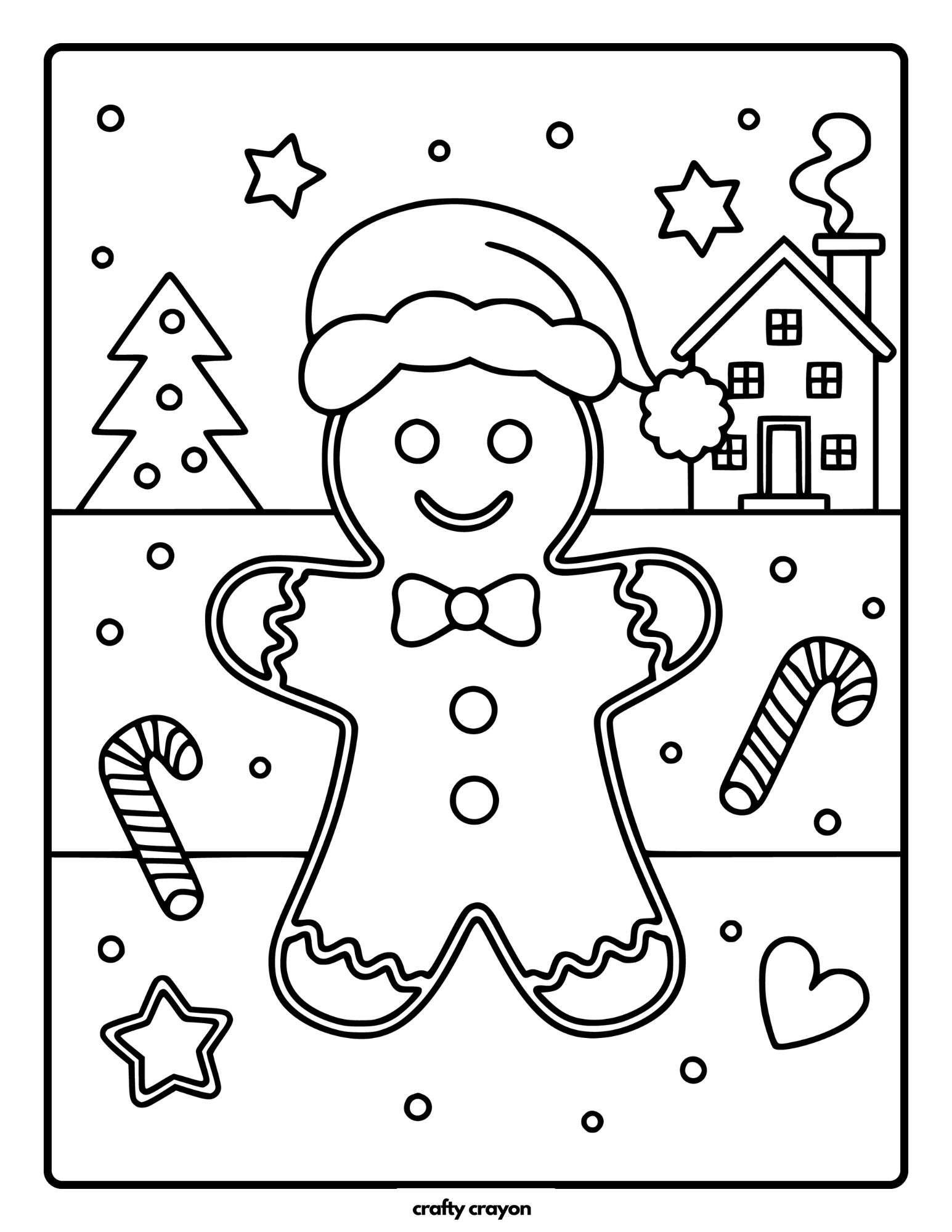 Gingerbread Man By Cozy Christmas Home