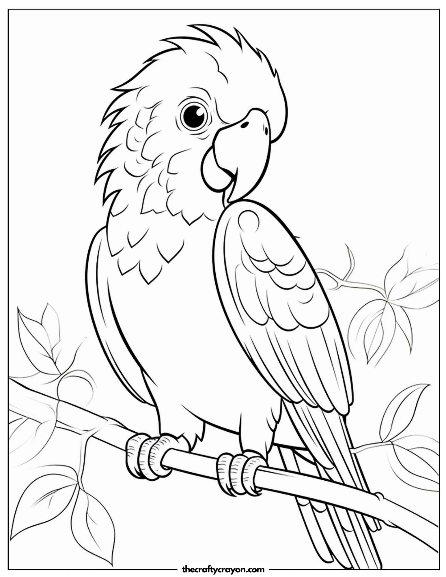 Majestic Parrot Design