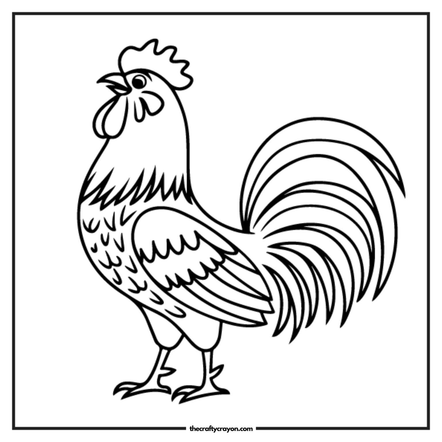 20 Fun Farm Animal Coloring Pages (Free PDF Printables)