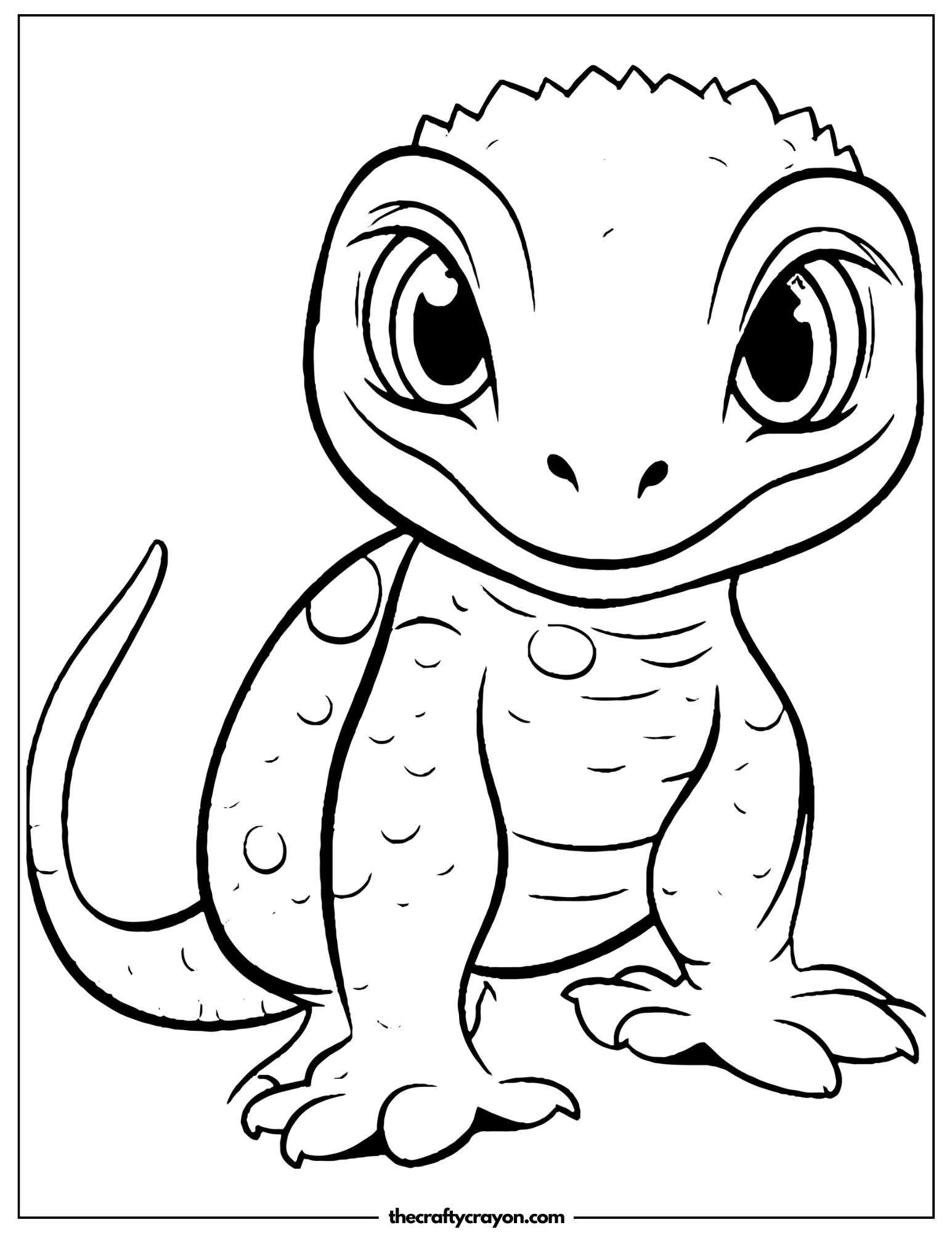 Smiling Lizard Closeup