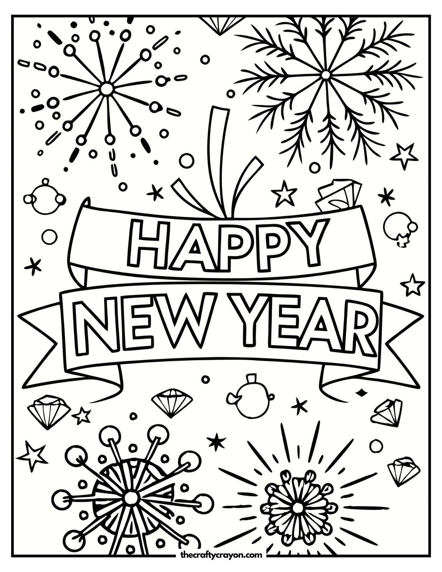 Sparkling Decorations New Year