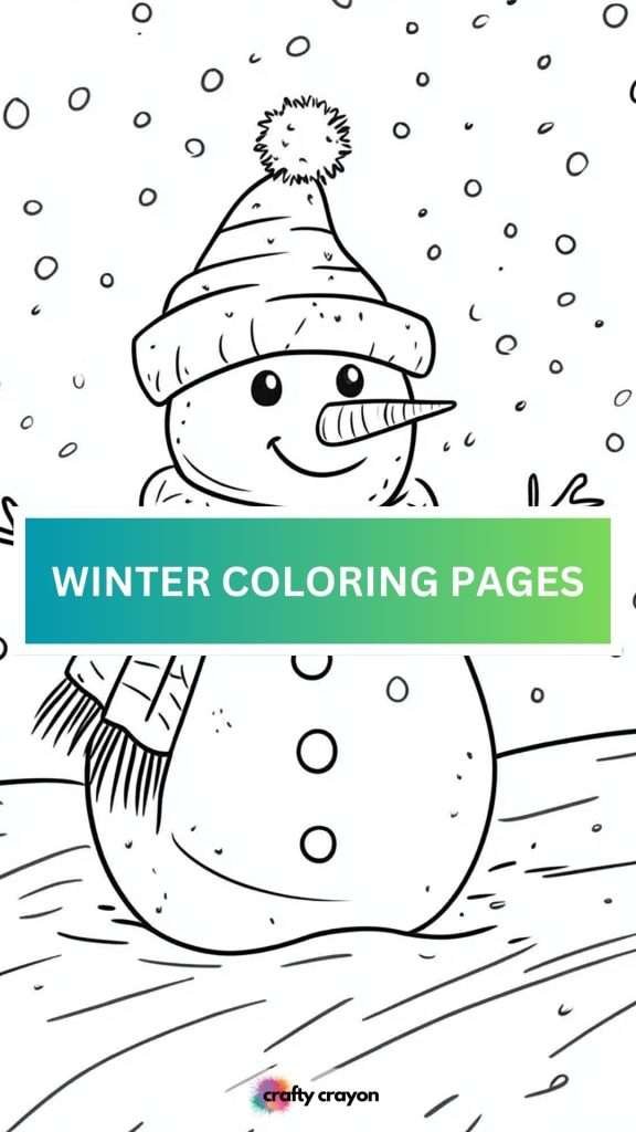 winter Coloring Page