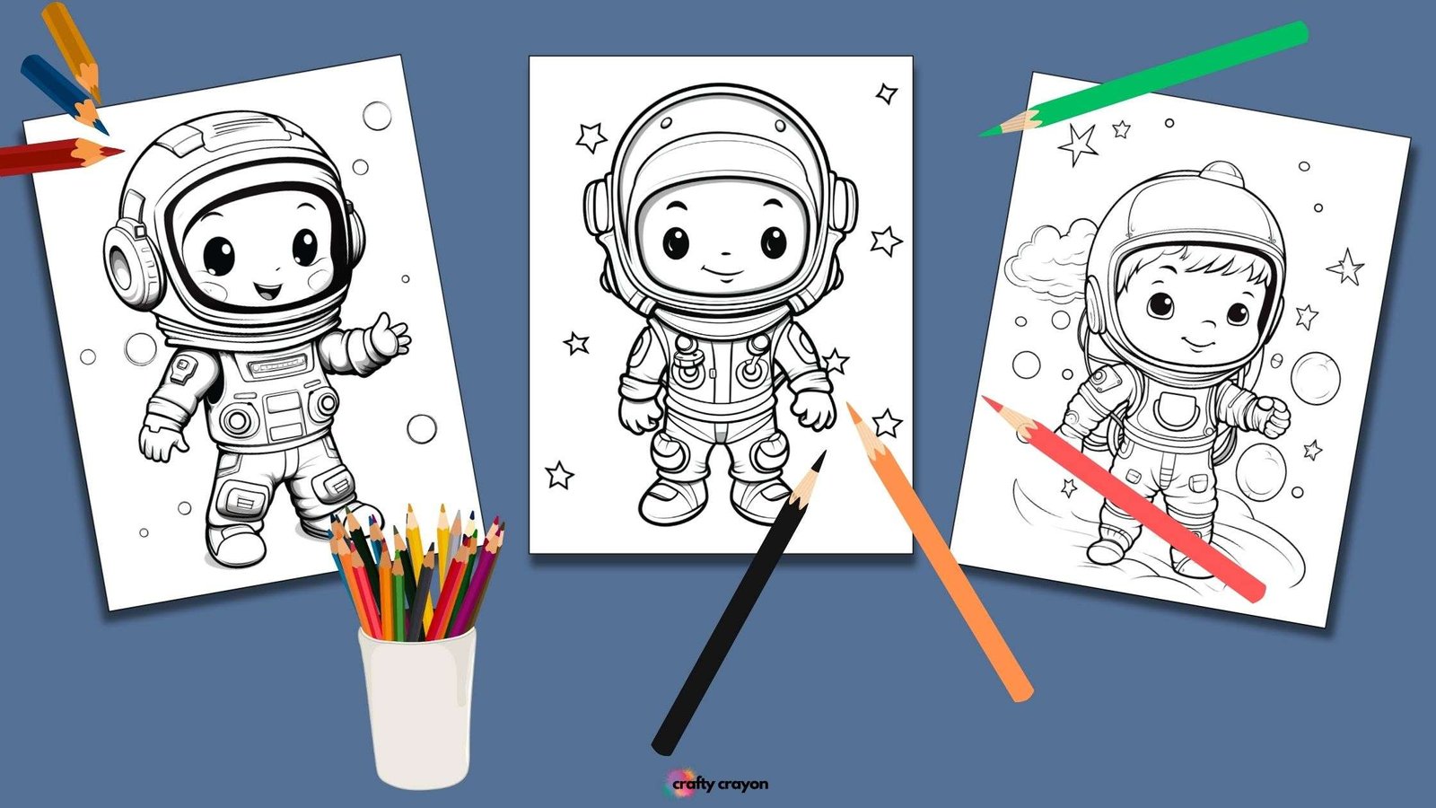 Astronaut Coloring Pages