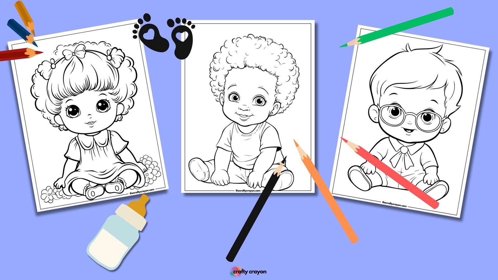 Baby Coloring Pages