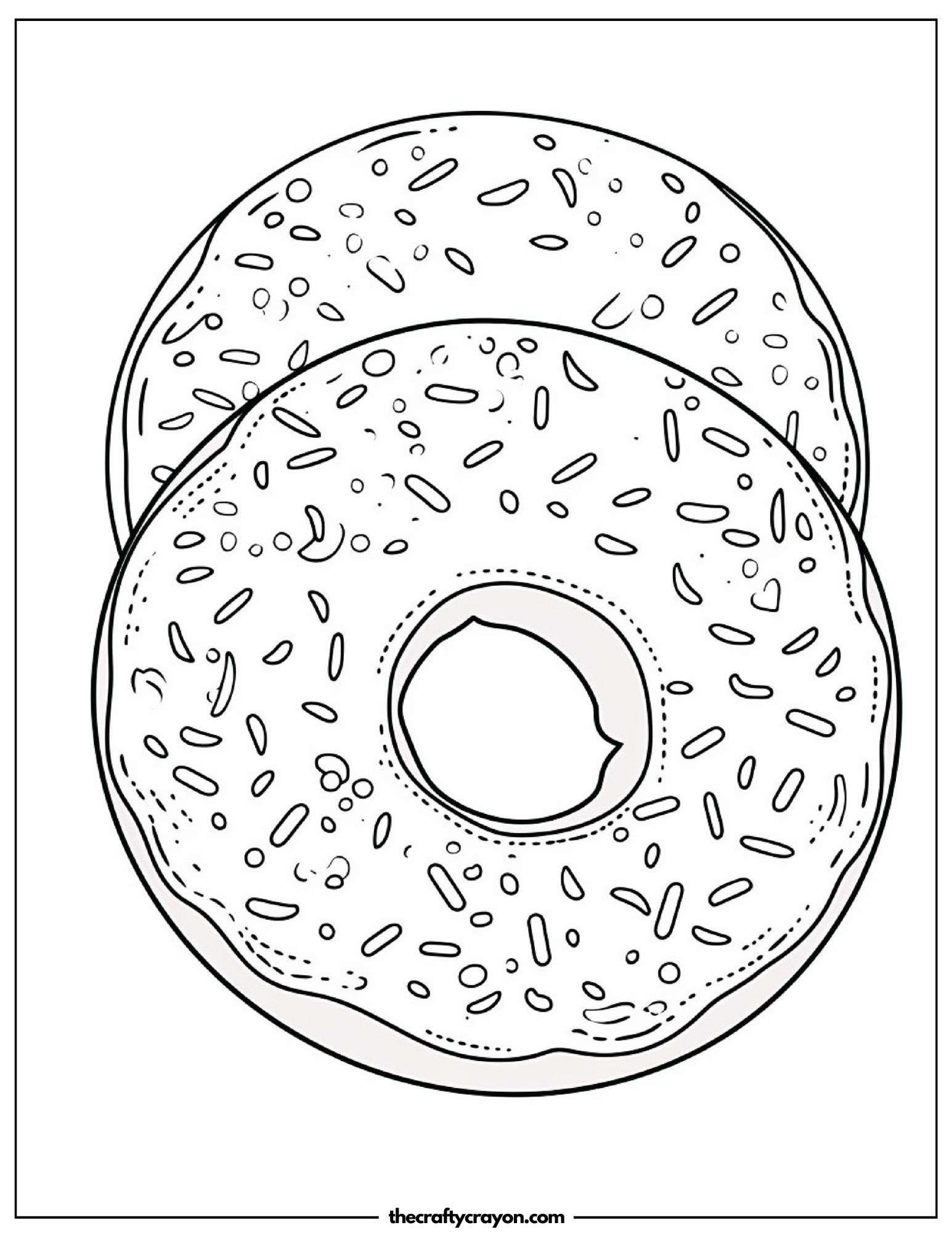 Donut with Sprinkles