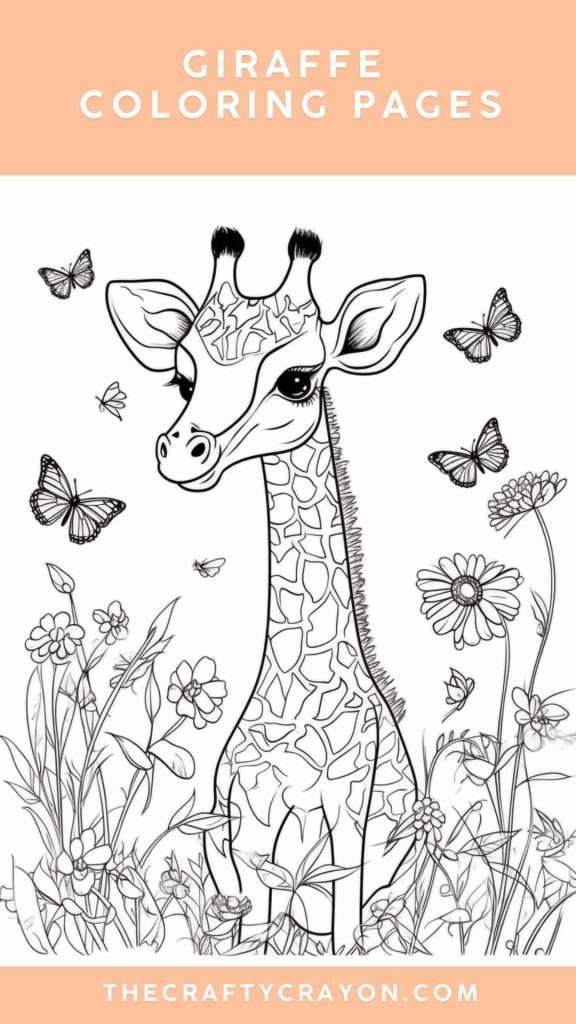 Giraffe Coloring Sheet Giraffe Coloring Sheet
