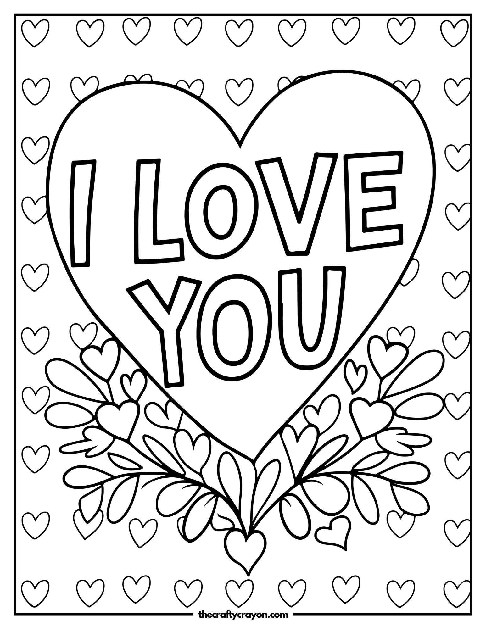 Heart Love Floral Art