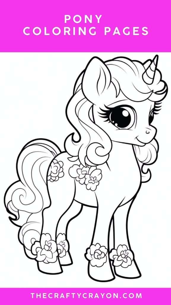 Pony Color Sheet Pony Color Sheet