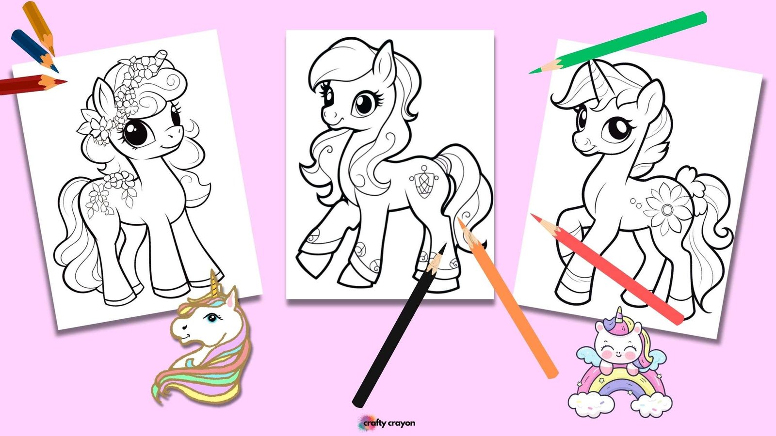 Pony Coloring Pages