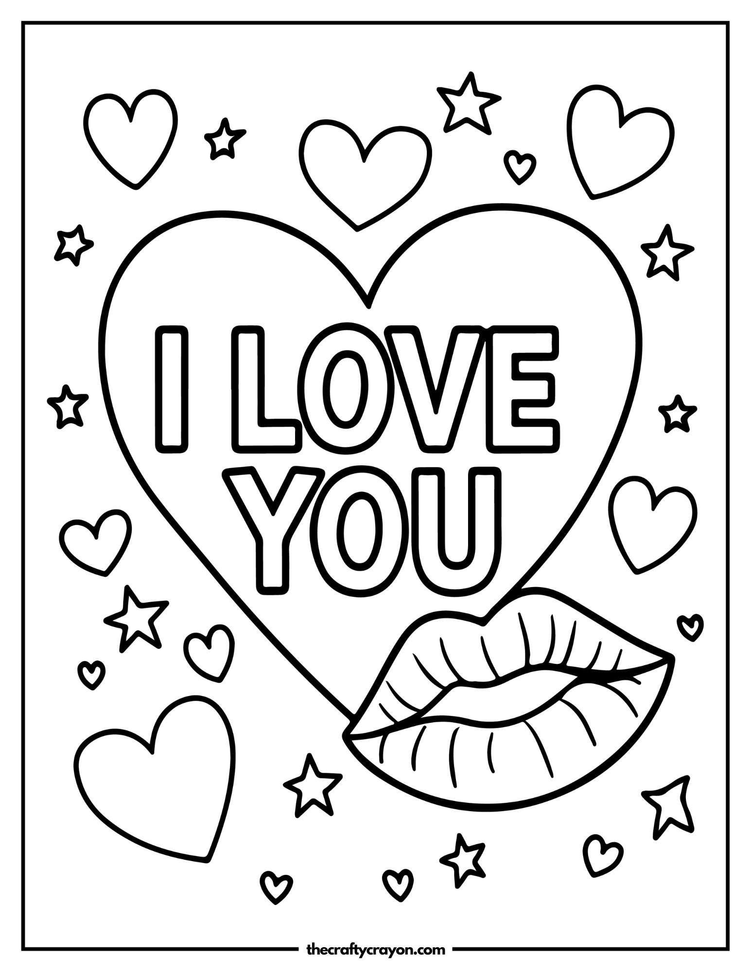 Romantic Love Doodle Design
