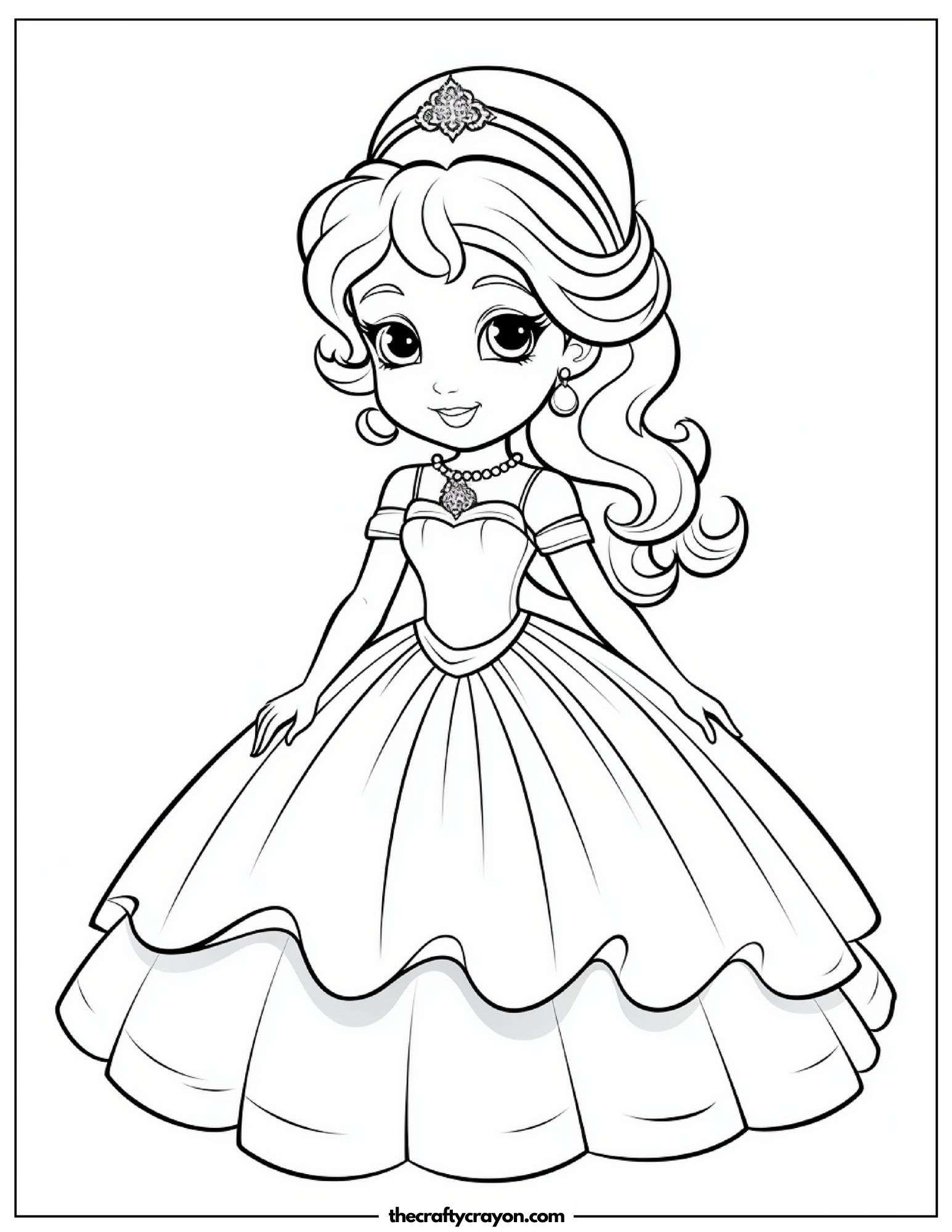 Royal Princess with a Beautiful Smile
