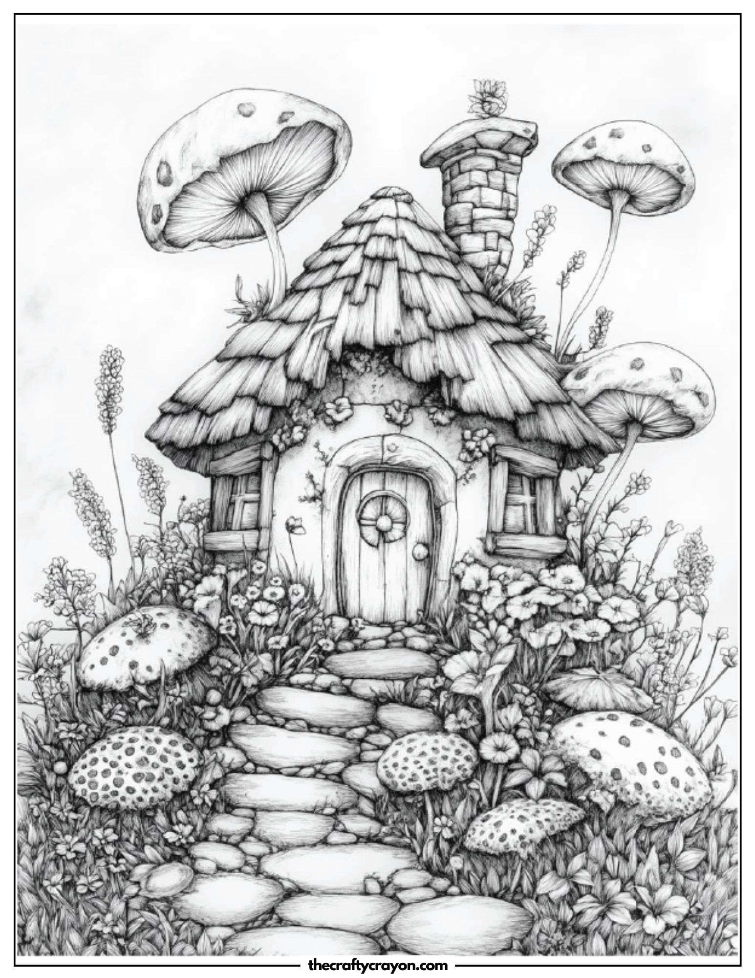Storybook Cottage Nestled in a Magical Grove