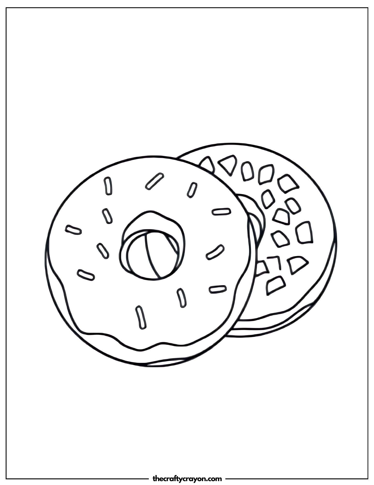 Two Donuts Together