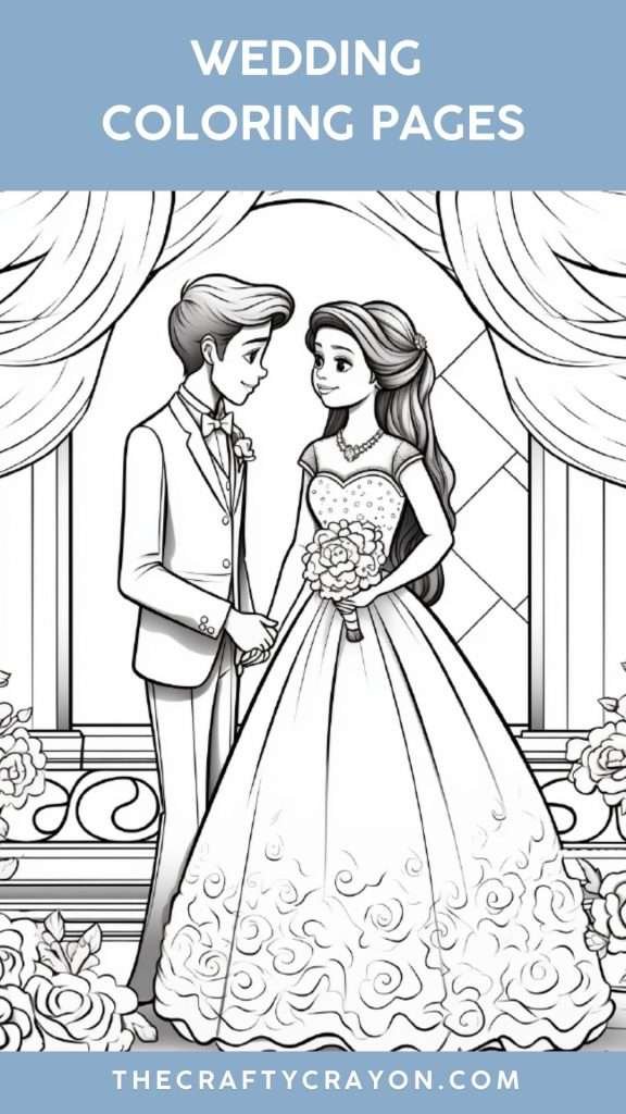Wedding Coloring Book Wedding Coloring Book