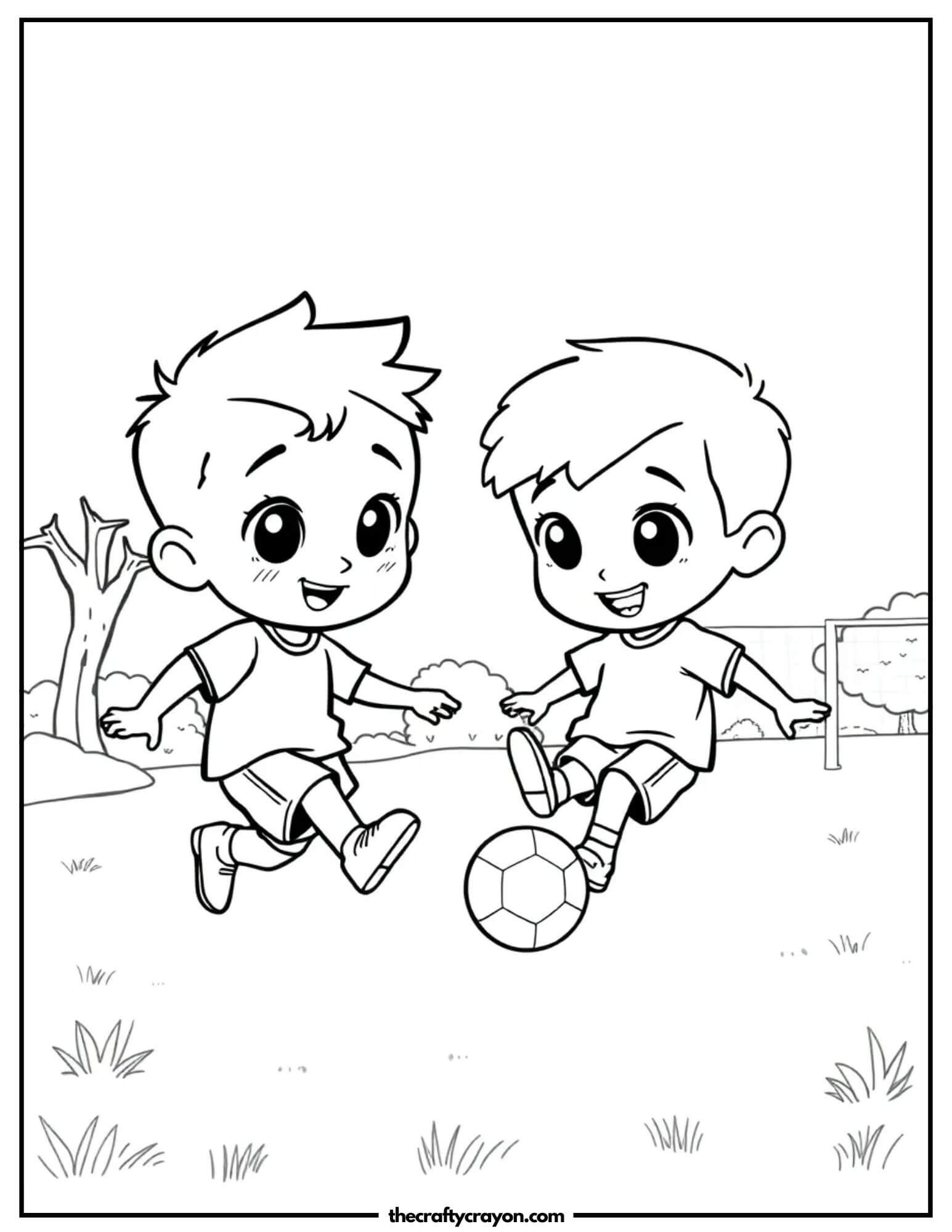 Free boy coloring pages printable for kids – cars, sports, animals, and more