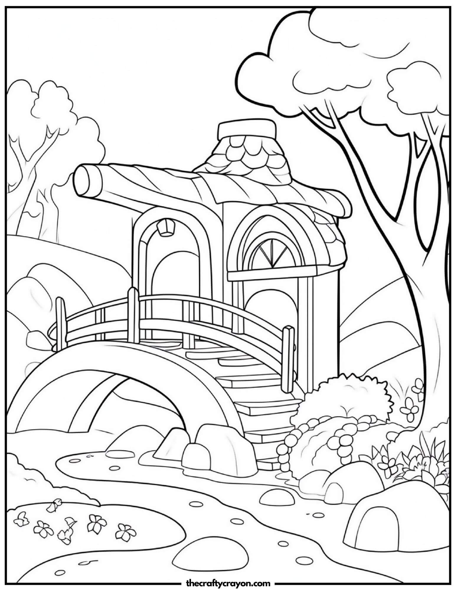 spring coloring pages adult 1